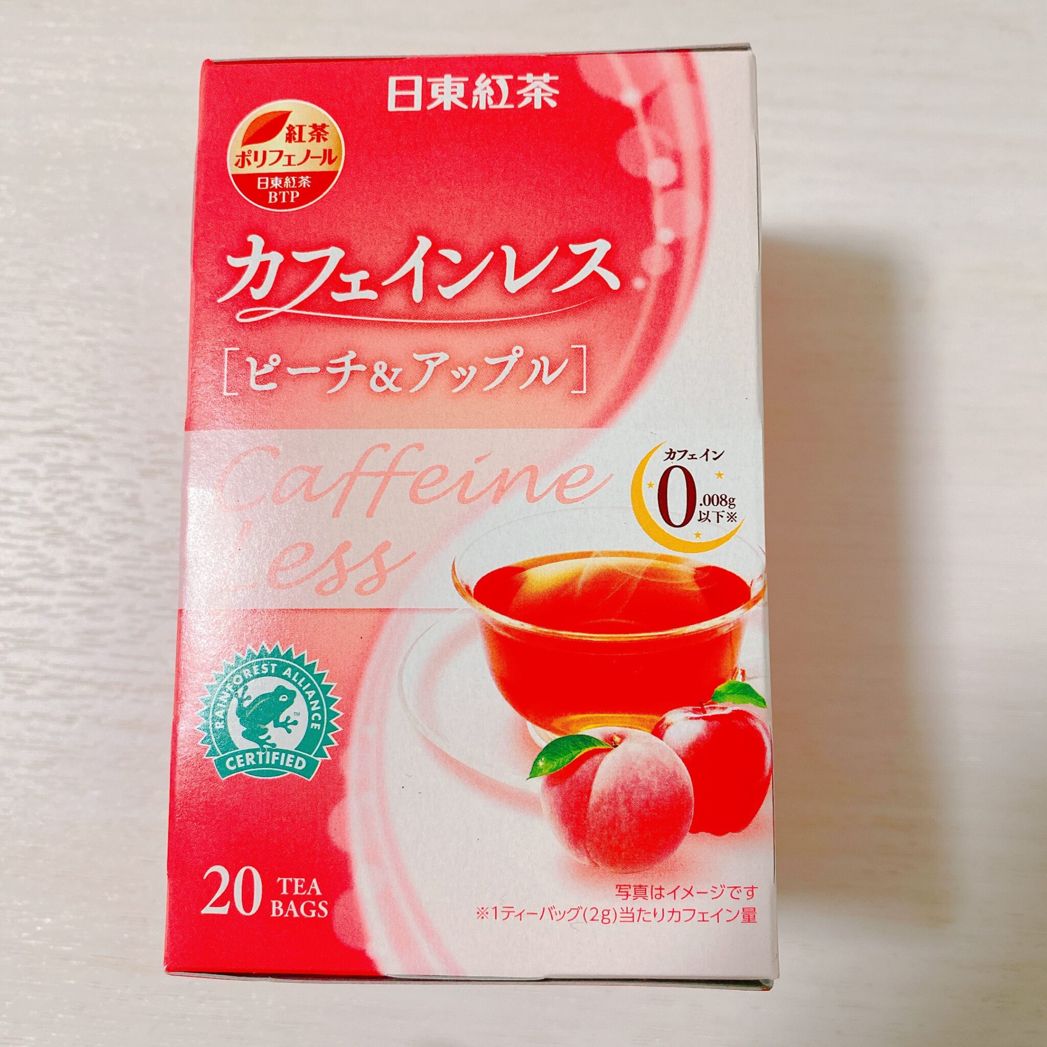 カフェインレス紅茶とは？日東紅茶 カフェインレスピーチ＆アップルの口コミ。 | こまっ茶の美魔女計画